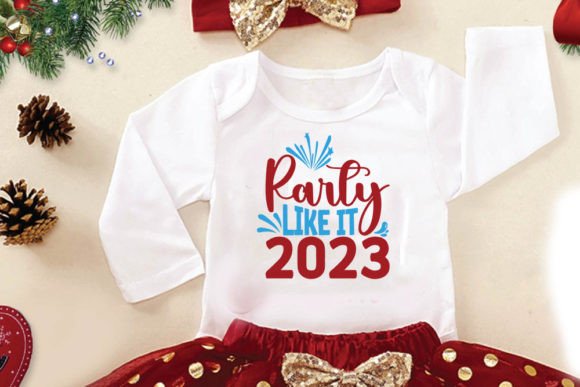 New Year Party Like It Graphics & Freebies