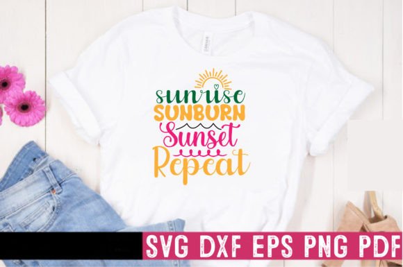 Reviewing Sunrise Sunburn Sunset Repeat Graphics Freebies